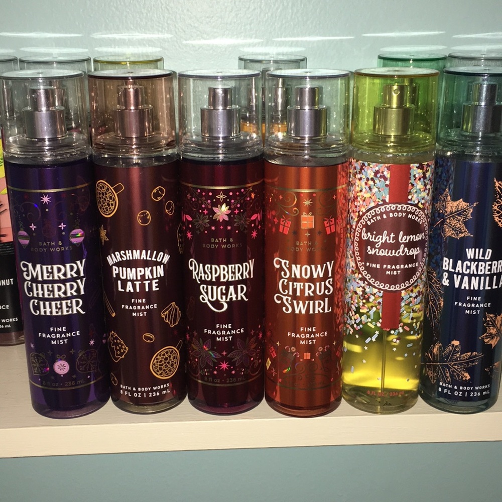 New Bath and Body Works 8 oz. fragrances
